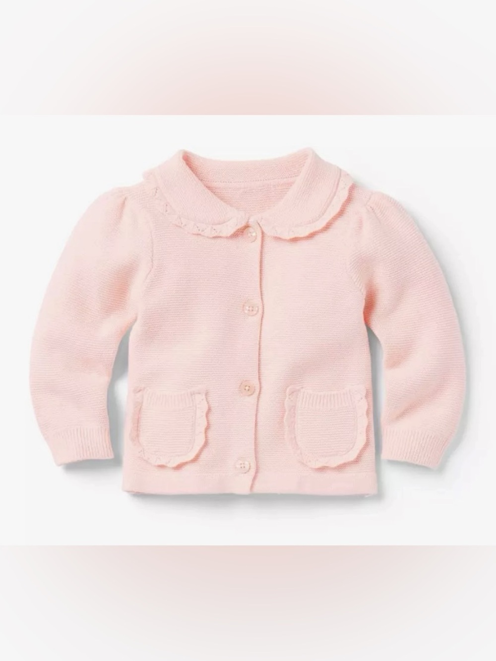 Baby Scalloped Cardigan (Size: 6-12M) NWT